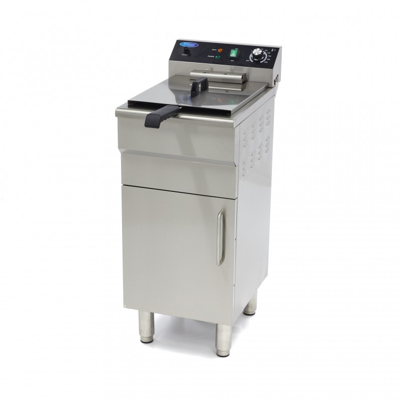 Deep Fryer - 16L - 1 Basket - with Drain Tap and Stand Deep Fryer - 16L - 1 Basket - with Drain Tap and Stand