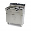 Deep Fryer - 2 x 16L - 2 Baskets - with Drain Tap and Stand Deep Fryer - 2 x 16L - 2 Baskets - with Drain Tap and Stand