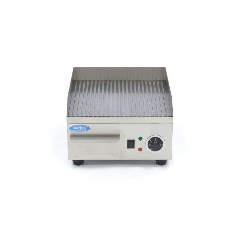 Griddle - Grooved - 36cm - incl Drip Tray Griddle - Grooved - 36cm - incl Drip Tray