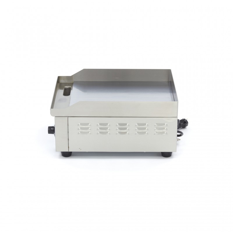 Griddle - Smooth Chrome - 36cm - incl Drip Tray Griddle - Smooth Chrome - 36cm - incl Drip Tray