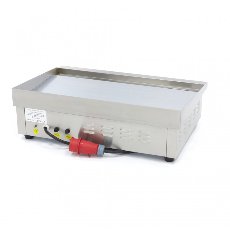 Griddle - Smooth Chrome - 73cm - incl Drip Tray - 400V Griddle - Smooth Chrome - 73cm - incl Drip Tray - 400V