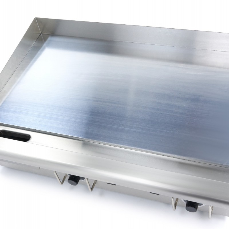 Griddle - Smooth Chrome - 73cm - incl Drip Tray - 400V Griddle - Smooth Chrome - 73cm - incl Drip Tray - 400V