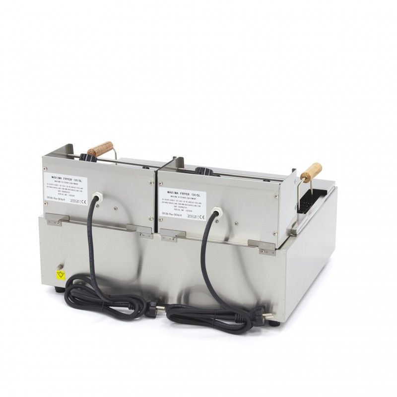 Deep Fryer - 15L - 1 Basket - up to 3kg Fries Deep Fryer - 15L - 1 Basket - up to 3kg Fries