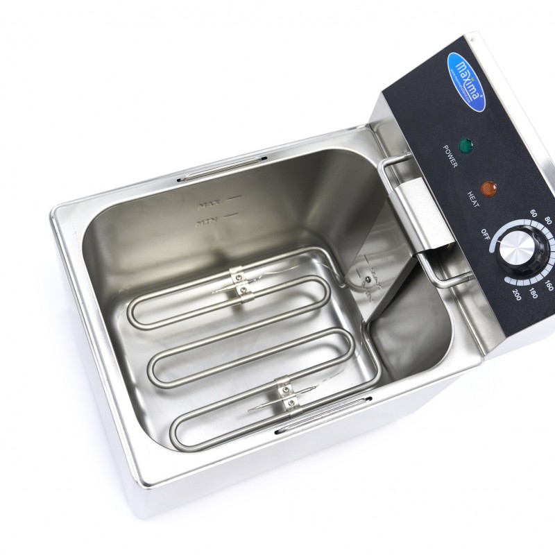 Deep Fryer - 8L - 1 Basket - up to 1,4kg of Fries Deep Fryer - 8L - 1 Basket - up to 1,4kg of Fries