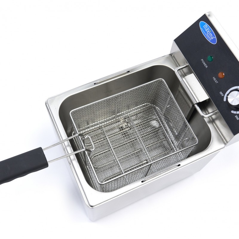 Deep Fryer - 8L - 1 Basket - up to 1,4kg of Fries Deep Fryer - 8L - 1 Basket - up to 1,4kg of Fries
