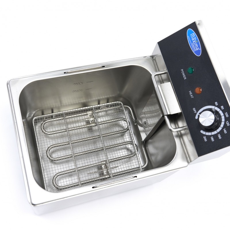 Deep Fryer - 8L - 1 Basket - up to 1,4kg of Fries Deep Fryer - 8L - 1 Basket - up to 1,4kg of Fries