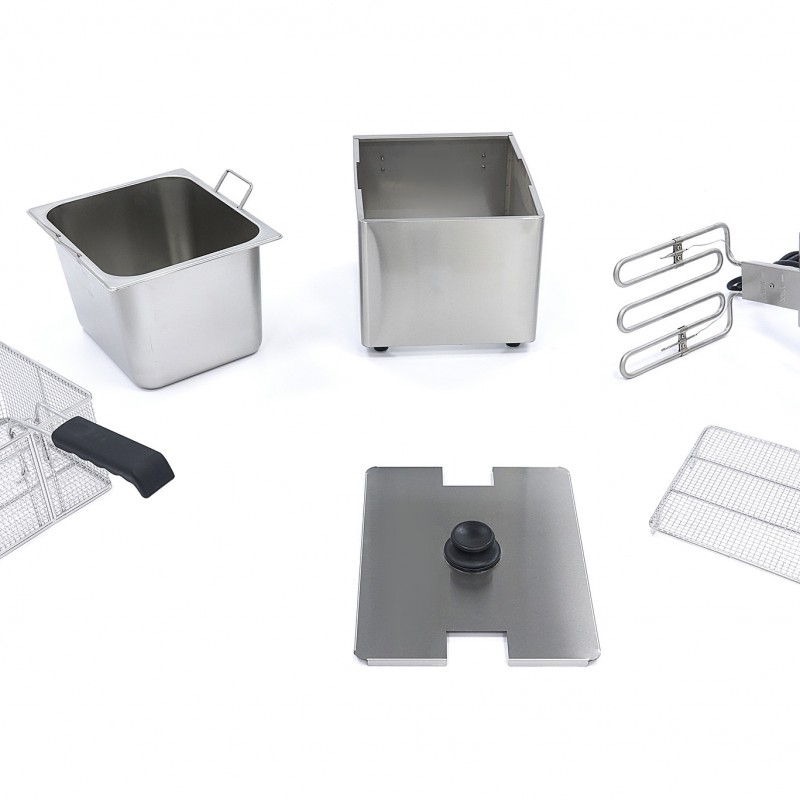 Deep Fryer - 8L - 1 Basket - up to 1,4kg of Fries Deep Fryer - 8L - 1 Basket - up to 1,4kg of Fries