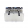 Deep Fryer - 2 x 8L - 2 Baskets - up to 2,8kg of Fries