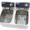 Deep Fryer - 2 x 8L - 2 Baskets - up to 2,8kg of Fries