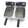 Deep Fryer - 2 x 8L - 2 Baskets - up to 2,8kg of Fries
