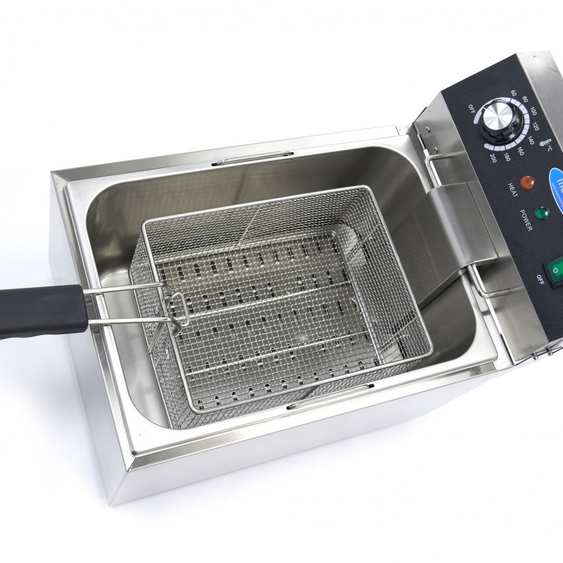 Deep Fryer - 11L - 1 Basket - up to 1,4kg Fries Deep Fryer - 11L - 1 Basket - up to 1,4kg Fries