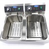 Deep Fryer - 2 x 11L - 2 Baskets - up to 2,8kg of Fries Deep Fryer - 2 x 11L - 2 Baskets - up to 2,8kg of Fries