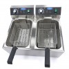 Deep Fryer - 2 x 11L - 2 Baskets - up to 2,8kg of Fries Deep Fryer - 2 x 11L - 2 Baskets - up to 2,8kg of Fries