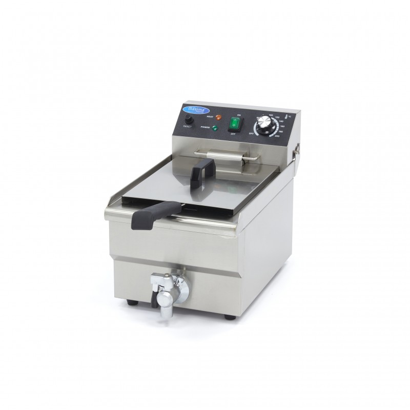 Deep Fryer - 10L - 1 Basket - with Drain Tap Deep Fryer - 10L - 1 Basket - with Drain Tap
