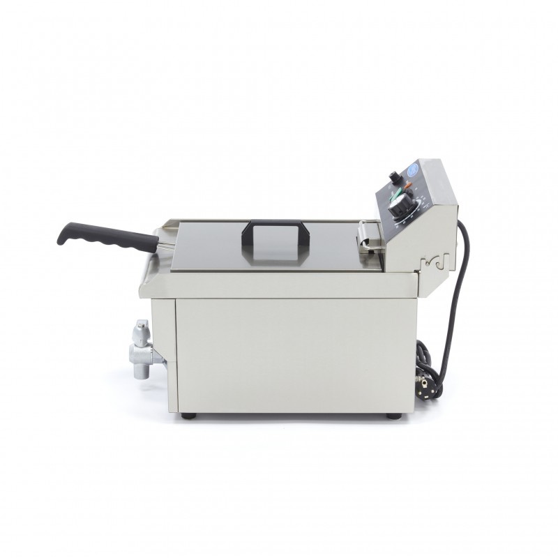 Deep Fryer - 10L - 1 Basket - with Drain Tap Deep Fryer - 10L - 1 Basket - with Drain Tap