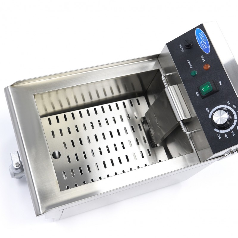 Deep Fryer - 10L - 1 Basket - with Drain Tap Deep Fryer - 10L - 1 Basket - with Drain Tap