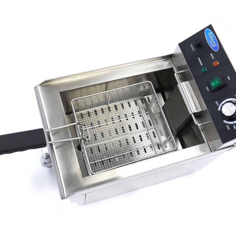 Deep Fryer - 10L - 1 Basket - with Drain Tap Deep Fryer - 10L - 1 Basket - with Drain Tap