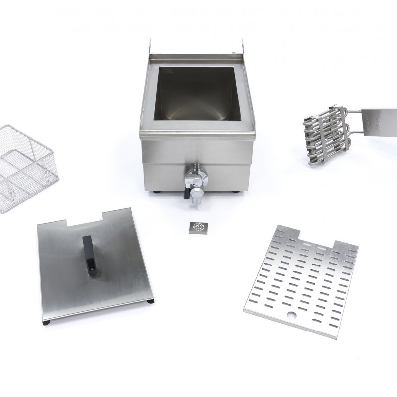 Deep Fryer - 10L - 1 Basket - with Drain Tap Deep Fryer - 10L - 1 Basket - with Drain Tap