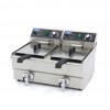 Deep Fryer - 2 x 10L - 2 Baskets - with Drain Tap Deep Fryer - 2 x 10L - 2 Baskets - with Drain Tap