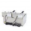 Deep Fryer - 2 x 10L - 2 Baskets - with Drain Tap Deep Fryer - 2 x 10L - 2 Baskets - with Drain Tap