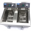 Deep Fryer - 2 x 10L - 2 Baskets - with Drain Tap Deep Fryer - 2 x 10L - 2 Baskets - with Drain Tap