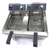Deep Fryer - 2 x 10L - 2 Baskets - with Drain Tap Deep Fryer - 2 x 10L - 2 Baskets - with Drain Tap