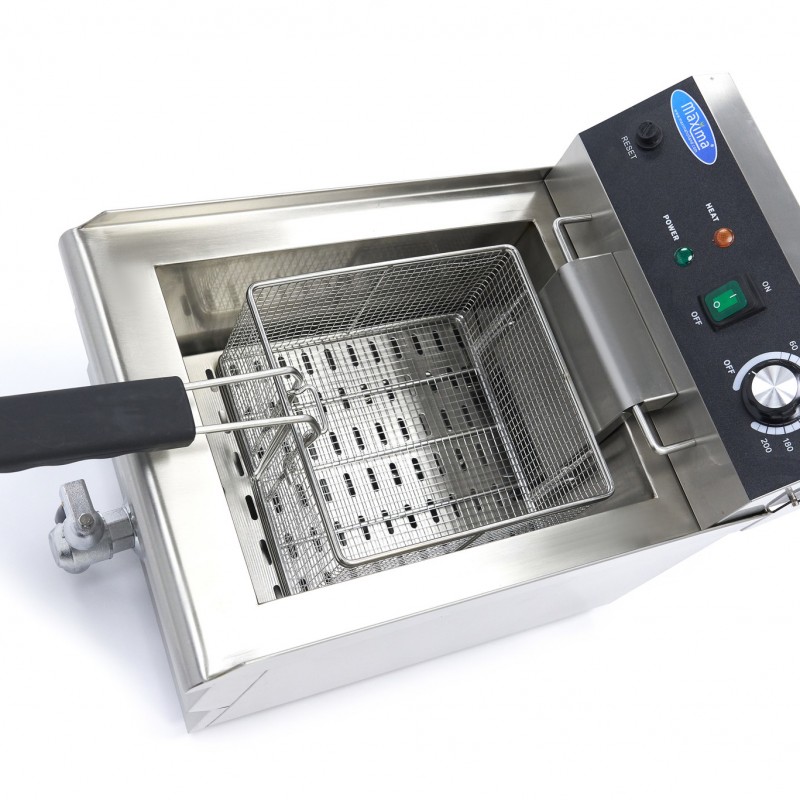 Deep Fryer - 13L - 1 Basket - with Drain Tap Deep Fryer - 13L - 1 Basket - with Drain Tap