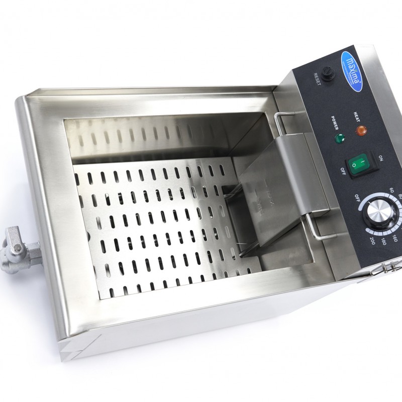 Deep Fryer - 13L - 1 Basket - with Drain Tap Deep Fryer - 13L - 1 Basket - with Drain Tap