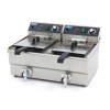 Deep Fryer - 2 x 13L - 2 Baskets - with Drain Tap Deep Fryer - 2 x 13L - 2 Baskets - with Drain Tap