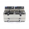 Deep Fryer - 2 x 13L - 2 Baskets - with Drain Tap Deep Fryer - 2 x 13L - 2 Baskets - with Drain Tap