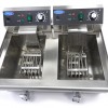 Deep Fryer - 2 x 13L - 2 Baskets - with Drain Tap Deep Fryer - 2 x 13L - 2 Baskets - with Drain Tap