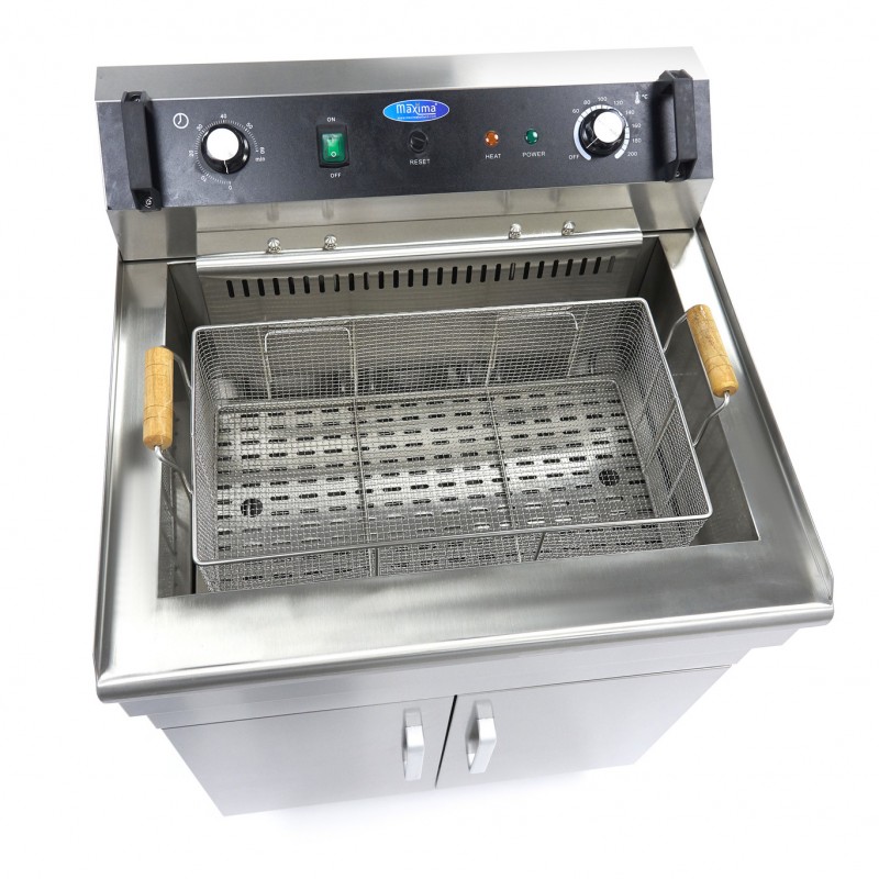 Deep Fryer - 35L - 1 Basket - with Drain Tap - 400V Deep Fryer - 35L - 1 Basket - with Drain Tap - 400V