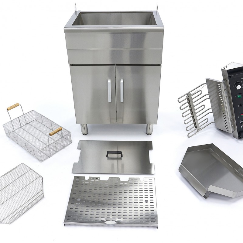 Deep Fryer - 35L - 1 Basket - with Drain Tap - 400V Deep Fryer - 35L - 1 Basket - with Drain Tap - 400V