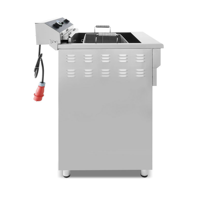 Deep Fryer - 45L - 1 Basket - with Drain Tap - 400V Deep Fryer - 45L - 1 Basket - with Drain Tap - 400V