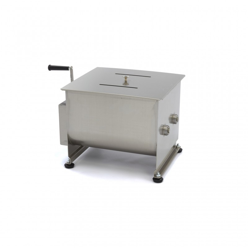 Meat Mixer - 30L - 25kg Meat - Double Axle - Manual Meat Mixer - 30L - 25kg Meat - Double Axle - Manual
