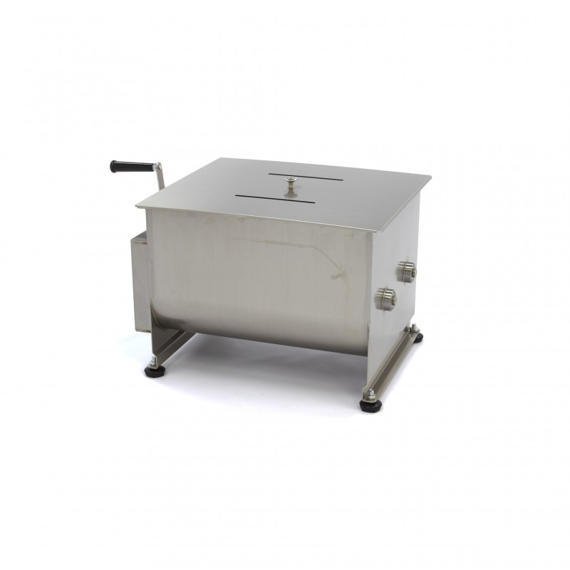 Meat Mixer - 40L - 35kg Meat - Double Axle - Manual Meat Mixer - 40L - 35kg Meat - Double Axle - Manual