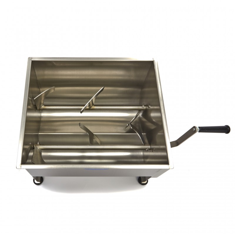 Meat Mixer - 40L - 35kg Meat - Double Axle - Manual Meat Mixer - 40L - 35kg Meat - Double Axle - Manual