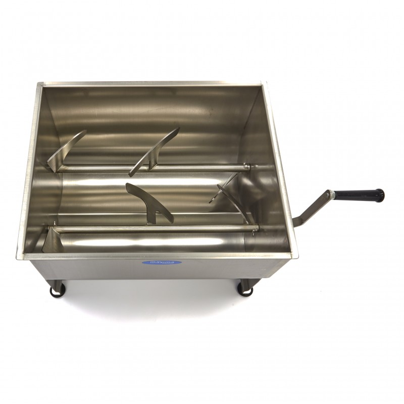 Meat Mixer - 50L - 43kg Meat - Double Axle - Manual Meat Mixer - 50L - 43kg Meat - Double Axle - Manual