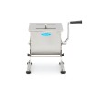 Meat Mixer - 10L - 7,5kg Meat - Tilting Bowl - Manual Meat Mixer - 10L - 7,5kg Meat - Tilting Bowl - Manual