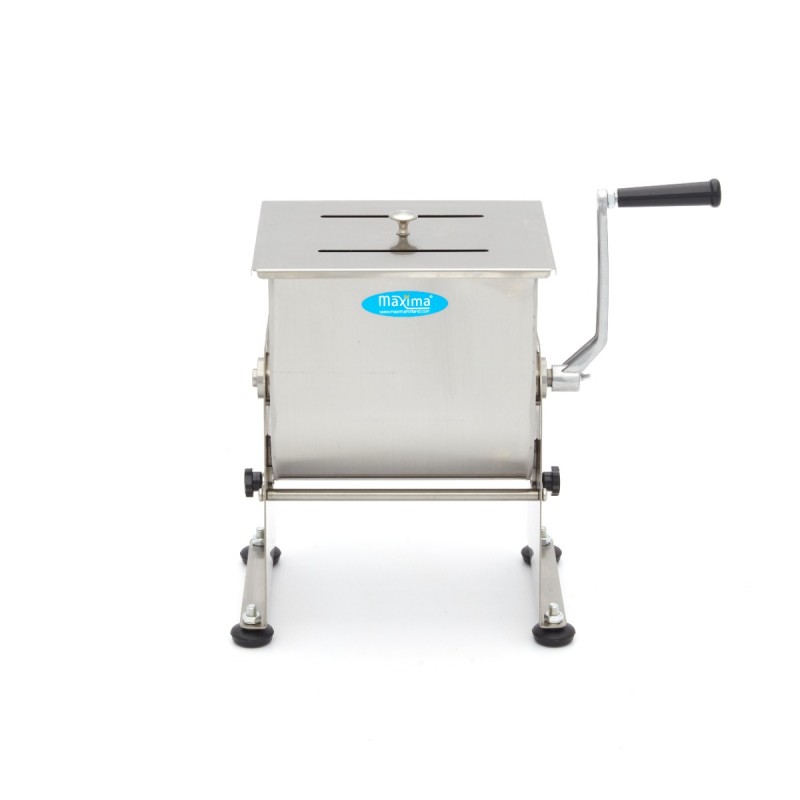 Meat Mixer - 10L - 7,5kg Meat - Tilting Bowl - Manual Meat Mixer - 10L - 7,5kg Meat - Tilting Bowl - Manual