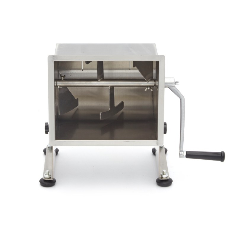 Meat Mixer - 10L - 7,5kg Meat - Tilting Bowl - Manual Meat Mixer - 10L - 7,5kg Meat - Tilting Bowl - Manual