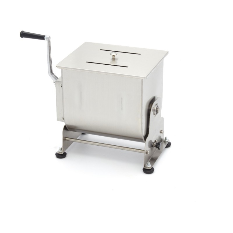 Meat Mixer - 20L - 16kg Meat - Tilting Bowl - Manual Meat Mixer - 20L - 16kg Meat - Tilting Bowl - Manual