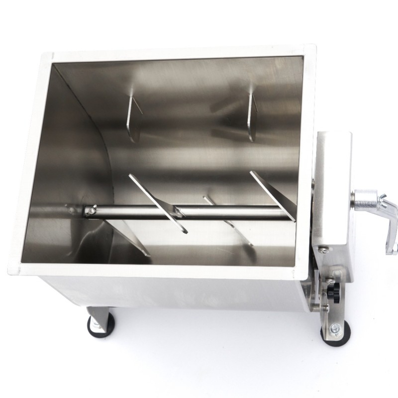 Meat Mixer - 20L - 16kg Meat - Tilting Bowl - Manual Meat Mixer - 20L - 16kg Meat - Tilting Bowl - Manual