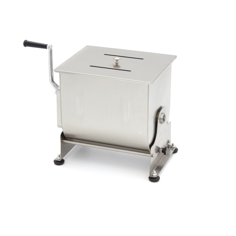 Meat Mixer - 30L - 25kg Meat - Tilting Bowl - Manual Meat Mixer - 30L - 25kg Meat - Tilting Bowl - Manual