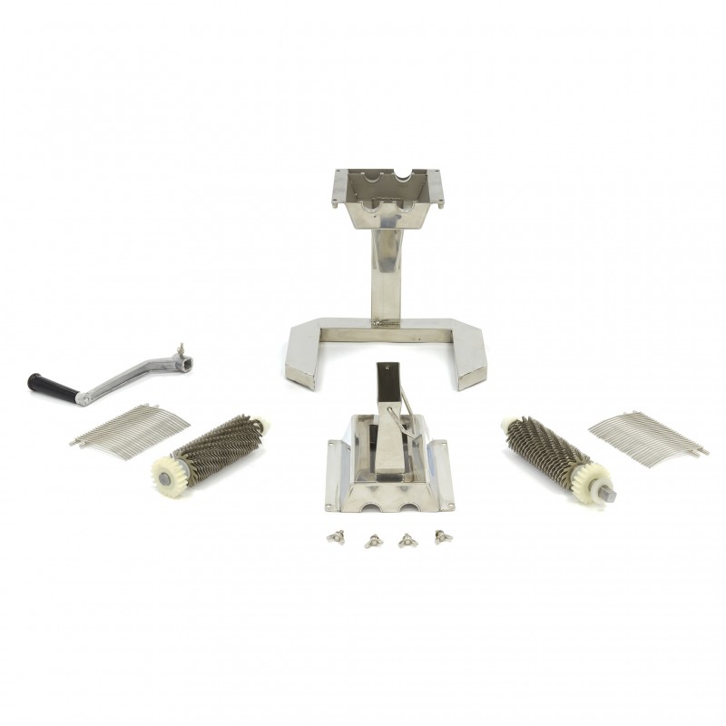 Meat Tenderiser - 2 Rollers - 27 Blades - 12,5 x 2,5cm Input Meat Tenderiser - 2 Rollers - 27 Blades - 12,5 x 2,5cm Input