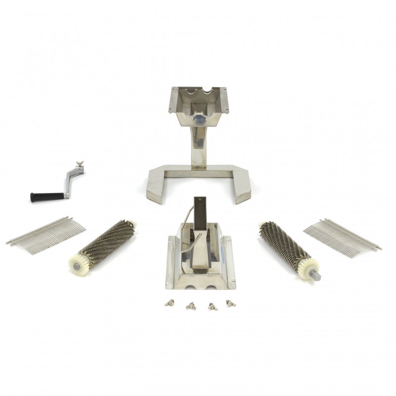 Meat Tenderiser - 2 Rollers - 37 Blades - 17,5 x 2,5cm Input Meat Tenderiser - 2 Rollers - 37 Blades - 17,5 x 2,5cm Input