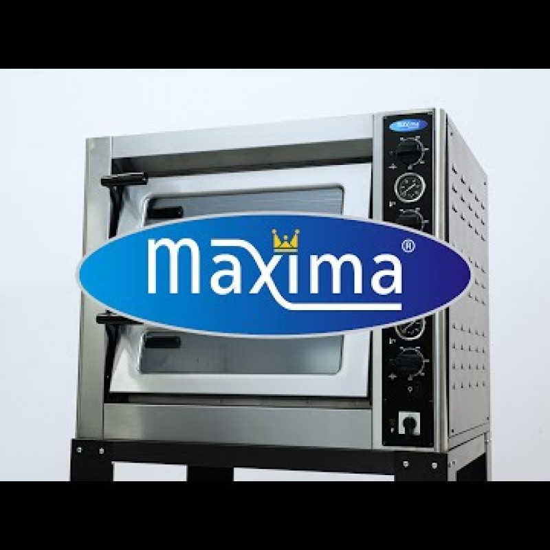 Pizza Oven - Fits 4 x Ø30cm Pizzas - Double Deck Pizza Oven - Fits 4 x Ø30cm Pizzas - Double Deck