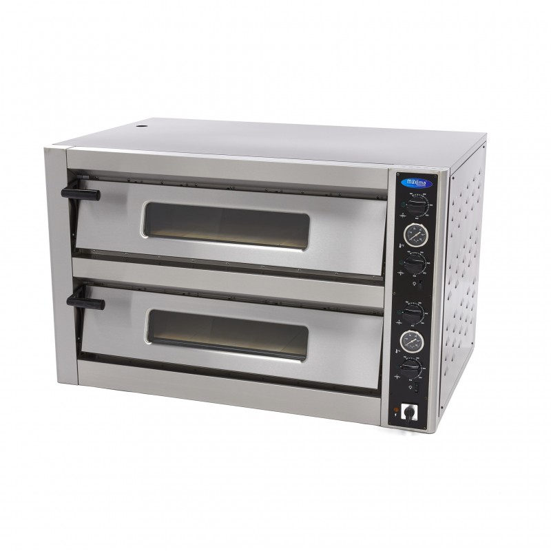 Pizza Oven - Fits 12 x Ø30cm Pizzas - Double Deck Pizza Oven - Fits 12 x Ø30cm Pizzas - Double Deck