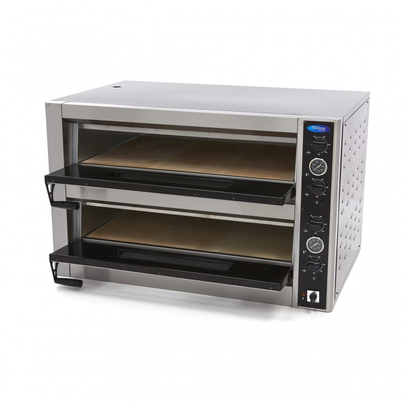Pizza Oven - Fits 12 x Ø30cm Pizzas - Double Deck Pizza Oven - Fits 12 x Ø30cm Pizzas - Double Deck