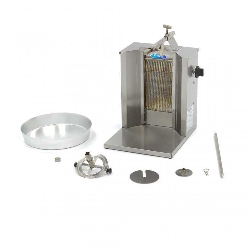 Kebab Grill - 1 Burner - 10kg Meat - Gas Kebab Grill - 1 Burner - 10kg Meat - Gas